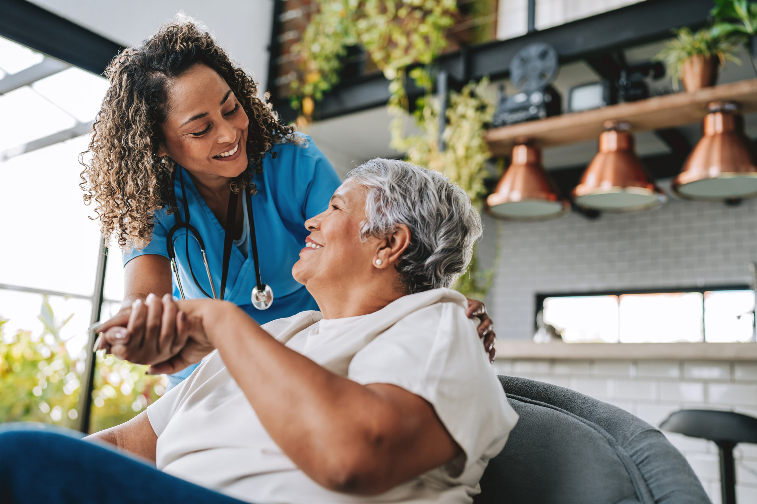 Home health care patient